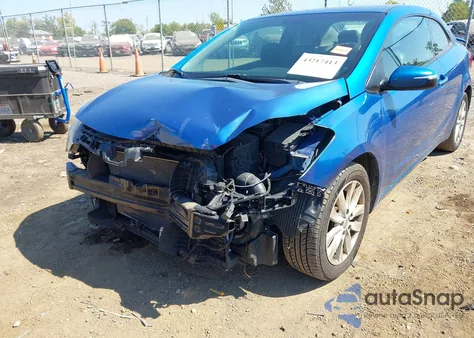 2014 Kia Forte Koup Ex from USA, damaged, VIN KNAFX6A82E5225685